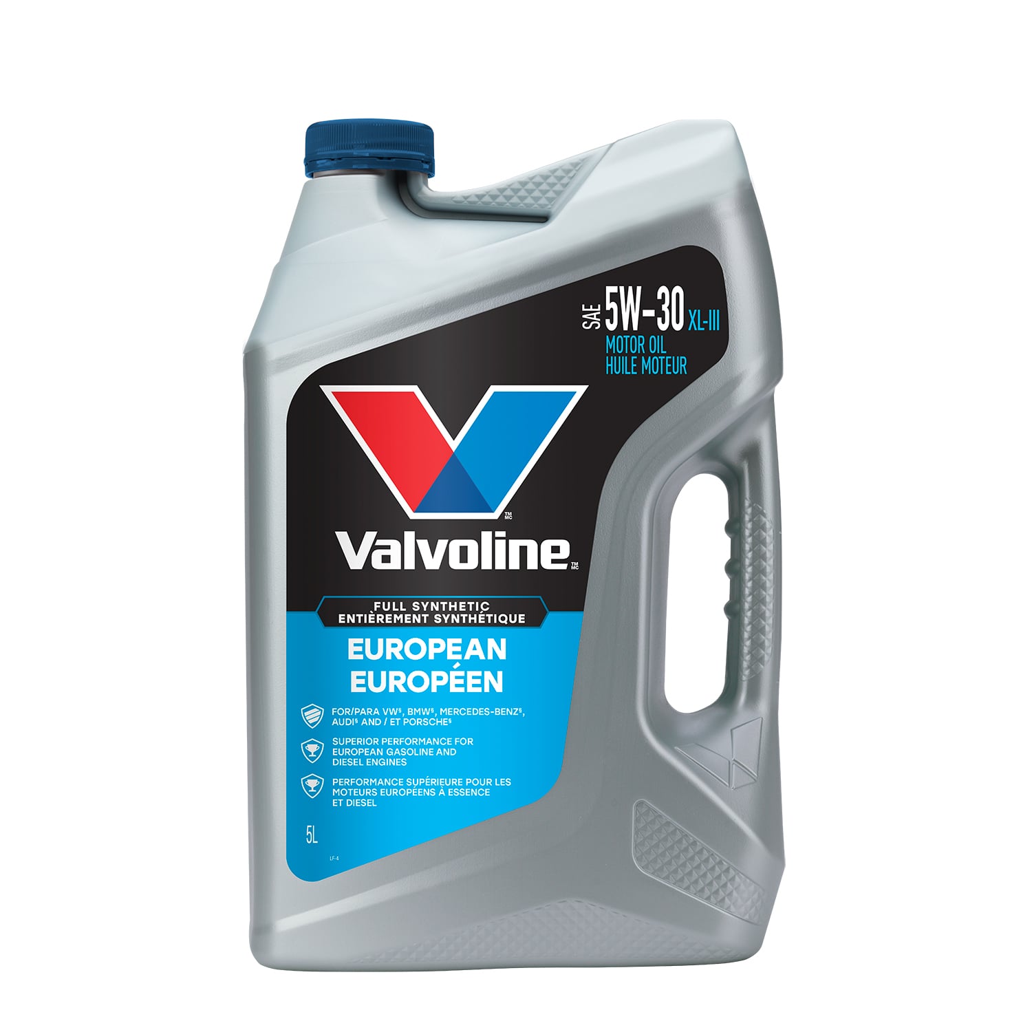European Vehicle Full Synthetic SAE 5W-30 XL-III Motor Oil